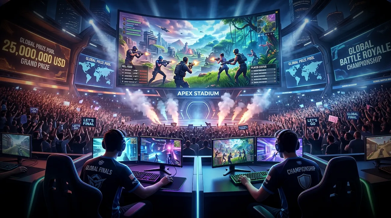 مسابقات جهانی Fortnite 2026 نزدیک است؛ ۵۰ تیم برای قهرمانی رقابت می‌کنند
