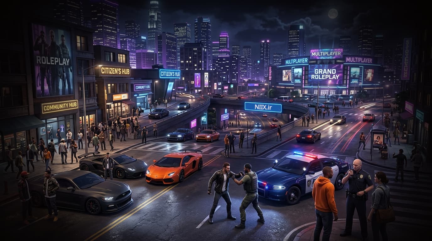 راک‌استار از NoPixel V رونمایی کرد؛ دنیای جدیدی برای GTA Roleplay